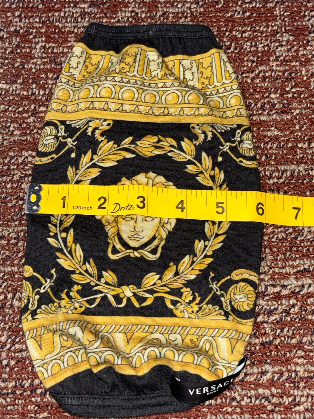 Versace cat/small dog t-shirt designer pet outfit Medusa head luxury pet Medium
